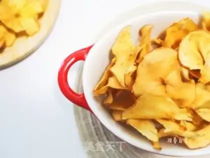 Make Sweet apple chips step 7