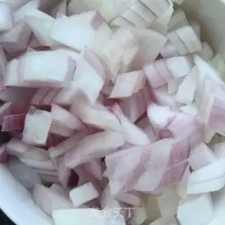 Make curry chicken curry, potatoes and rice step 4