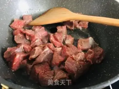 Make Apricot beef step 7