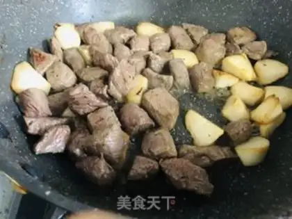 Make Apricot beef step 9