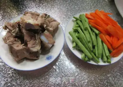 Make Bones for four season beans step 0