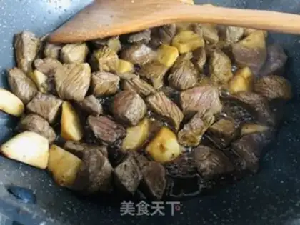 Make Apricot beef step 10