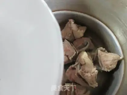 Make Bones for four season beans step 1