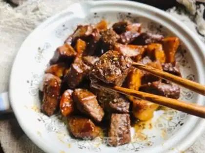 Make Apricot beef step 12