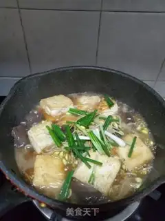 Make Soybean sprouts and duck blood step 11