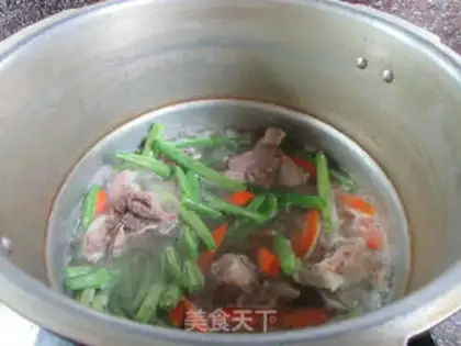 Make Bones for four season beans step 5
