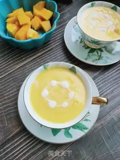 Make Mango milkshake step 6