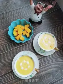 Make Mango milkshake step 7