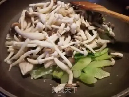 Make Scramble mushrooms step 6