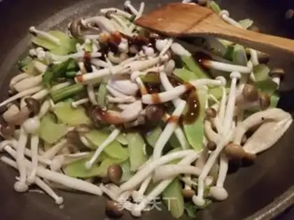 Make Scramble mushrooms step 7