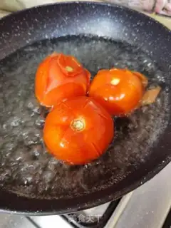 Make Tomato fat cow rice step 2