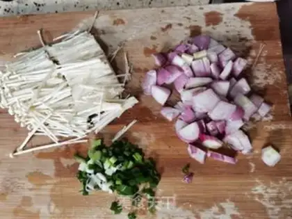 Make Tomato fat cow rice step 5