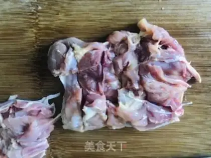 Make Burn chicken legs step 2