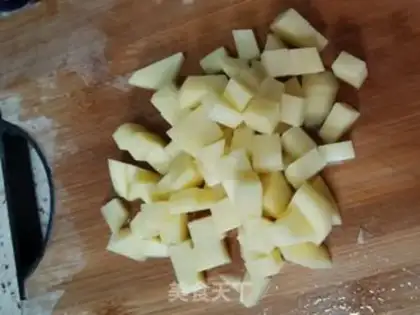 Make Tomato fat cow rice step 7