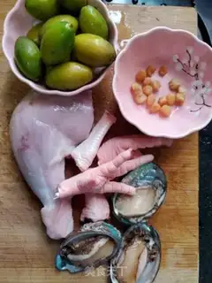 Make Abalone chicken soup step 0