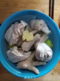 Make Abalone chicken soup step 2