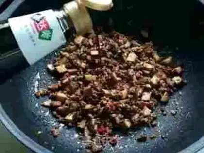 Make Flaming mushroom tofu step 5