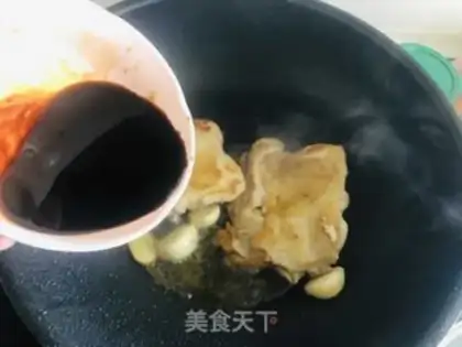 Make Burn chicken legs step 10