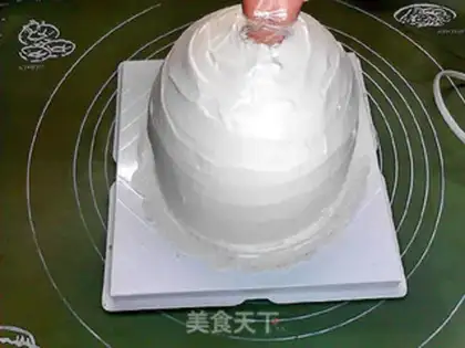 Make Flower cake: Queen