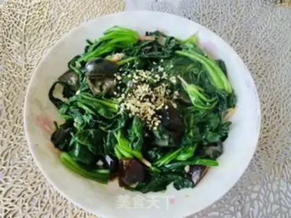 Make Pyramid spinach step 4