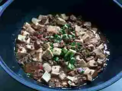 Make Flaming mushroom tofu step 8