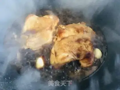 Make Burn chicken legs step 11