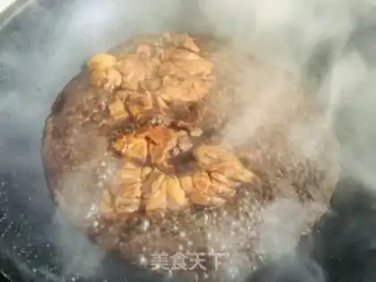 Make Burn chicken legs step 12