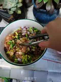 Make Chicken pecs, garlic and rice step 3