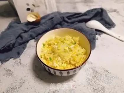 Make Egg fried rice step 5