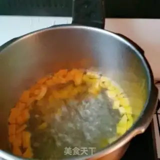 Make Pumpkin porridge step 4