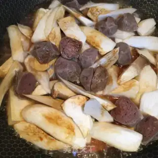 Make Beefball mushroom tofu step 3