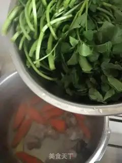 Make The veggie pelvis soup step 4
