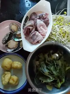 Make Abalone stew with soybeans step 0