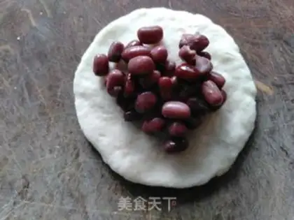 Make Red bean rolls step 2