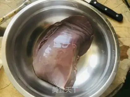 Make The green peppers, the onions, the liver step 0