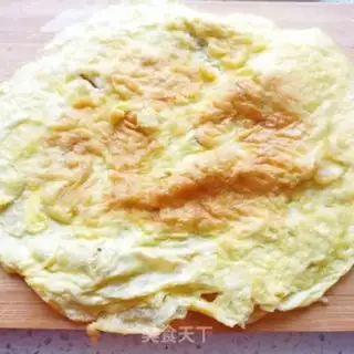 Make Pepper fried eggs step 3