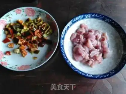 Make Rabbits with green beans step 1
