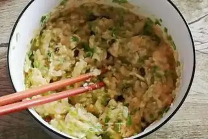 Make Quick-hand breakfast rice cake step 3