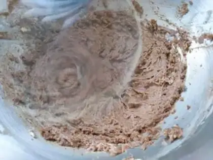 Make Christmas snowbread step 3