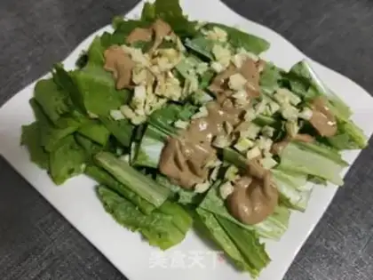 Make Garlic sesame gravy step 9
