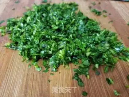 Make Pork radish dumplings step 1