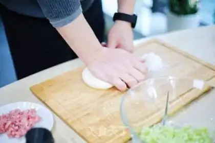 Make Lamb dumplings step 0