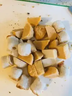 Make Nasty oil, seafood pizza step 3