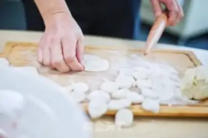 Make Lamb dumplings step 2