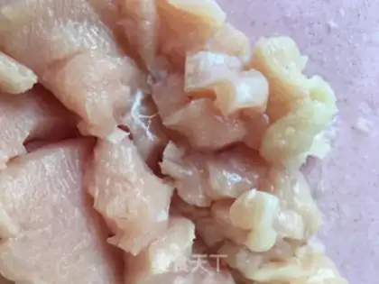 Make Chicken, pork, cabbage step 1