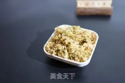 Make Snow gravy meat fried rice step 6