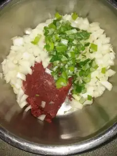 Make Muffin beef cake step 3