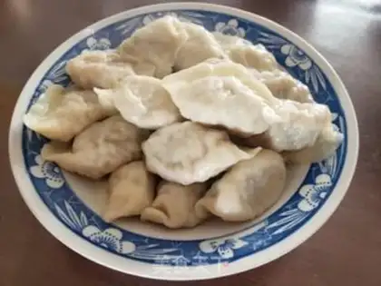 Make Pork radish dumplings step 11