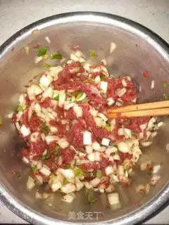 Make Muffin beef cake step 7