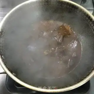 Make Garlic pork blood step 5